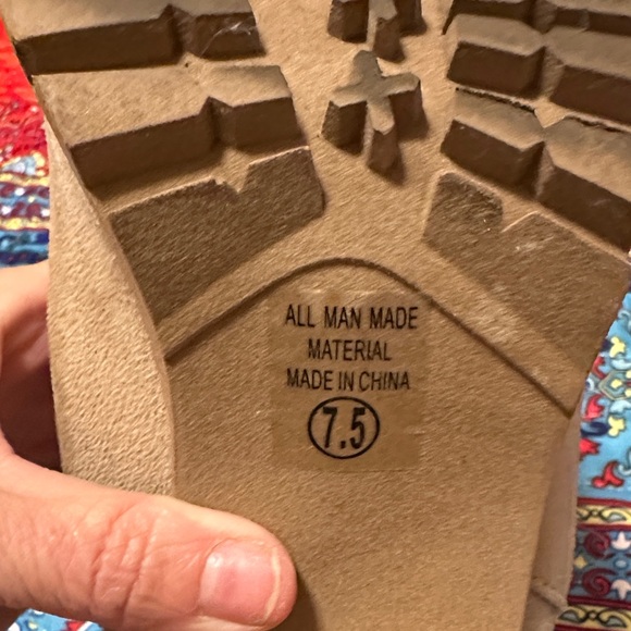 Tan Suede Ankle Boots - Picture 8 of 9